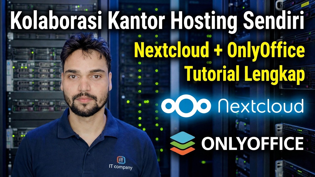 Kolaborasi Office yang Dihosting Sendiri - Nextcloud + OnlyOffice