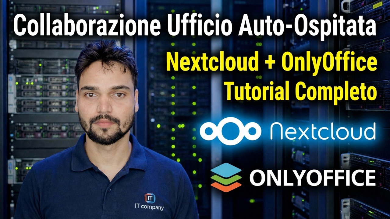 Collaborazione con uffici self-hosted - Nextcloud + OnlyOffice