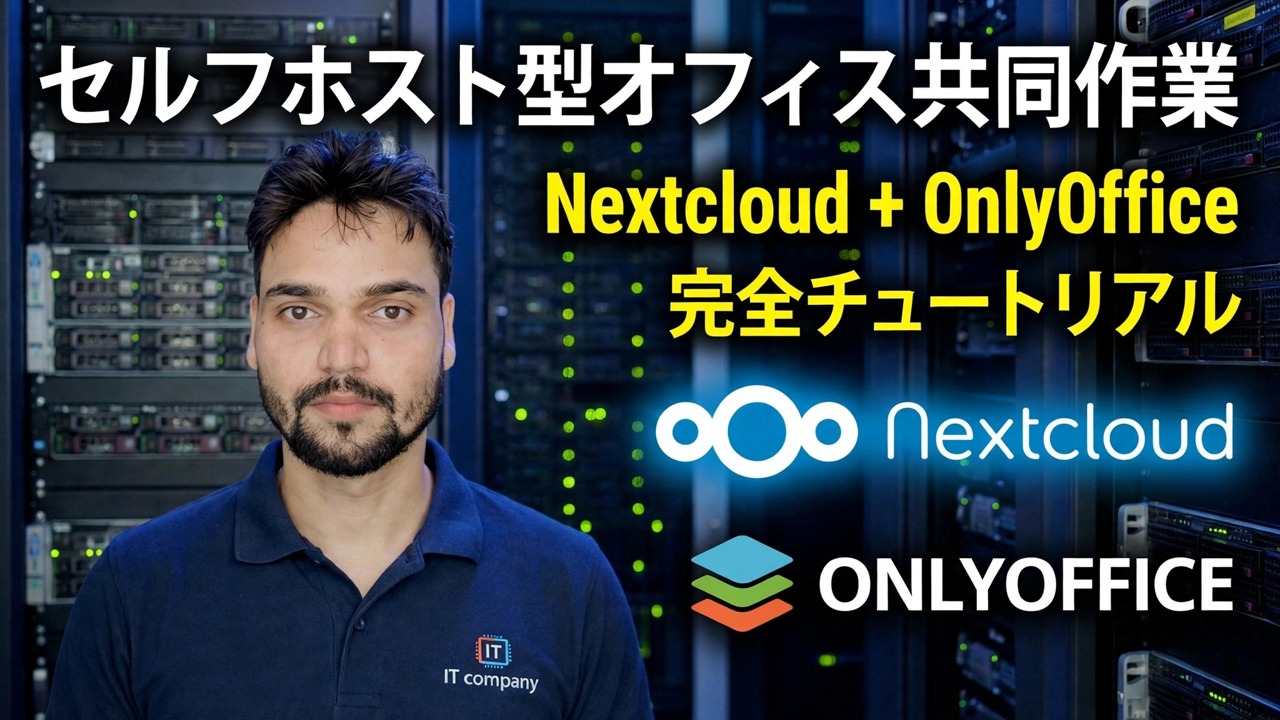 セルフホスト型 Office コラボレーション - Nextcloud + OnlyOffice