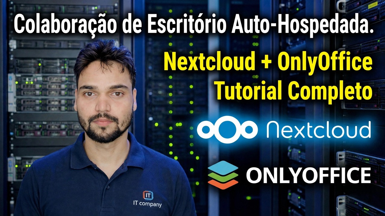 Colaboração de escritório auto-hospedado - Nextcloud + OnlyOffice