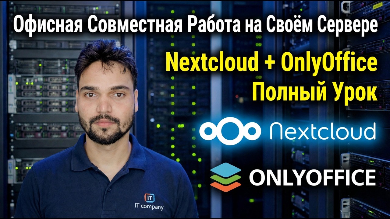 Совместная работа в автономном офисе — Nextcloud + OnlyOffice