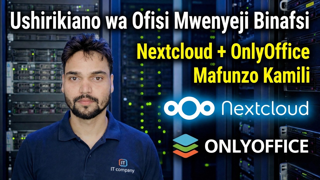 Ushirikiano wa Ofisi ya Mwenyewe - Nextcloud + OnlyOffice