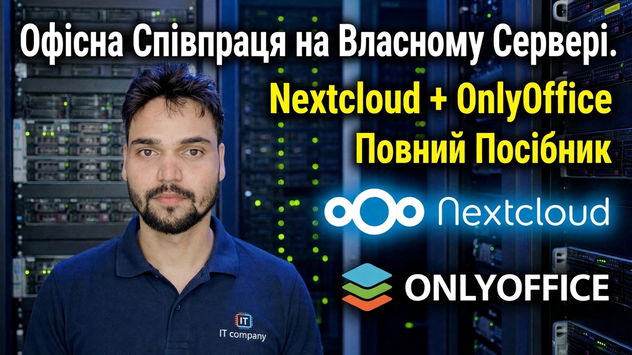 Спільна робота з автономним офісом - Nextcloud + OnlyOffice