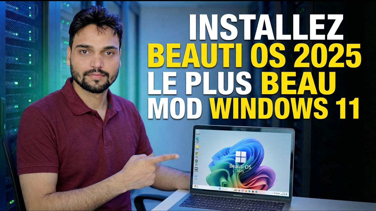 Guide d'installation de Beauti OS 2025 - Personnaliser Windows 11