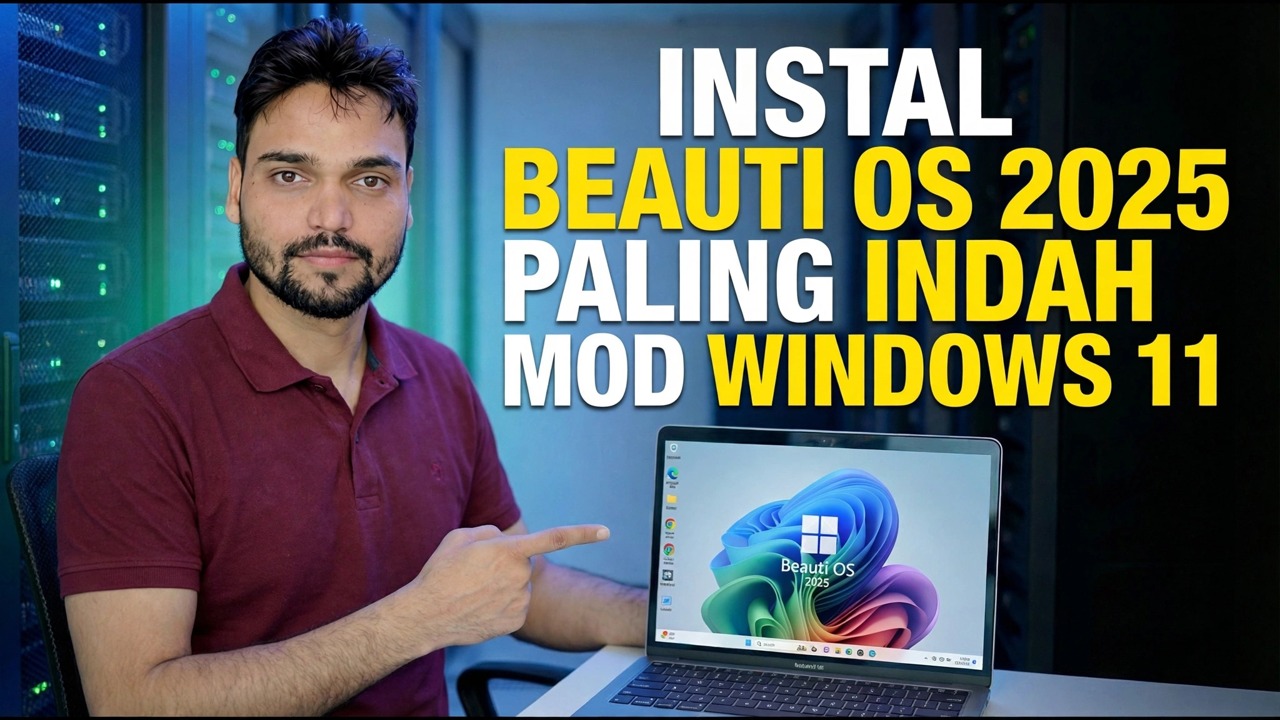 Panduan Instalasi Beauti OS 2025 - Sesuaikan Windows 11