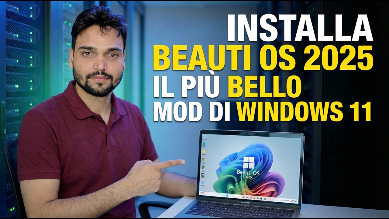 Guida all'installazione di Beauti OS 2025 - Personalizza Windows 11