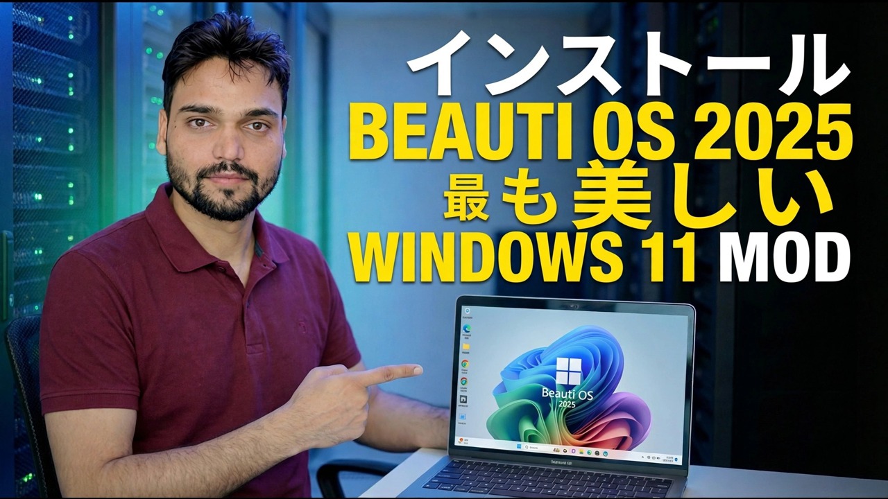 Beauti OS 2025 インストール ガイド - Windows 11 のカスタマイズ