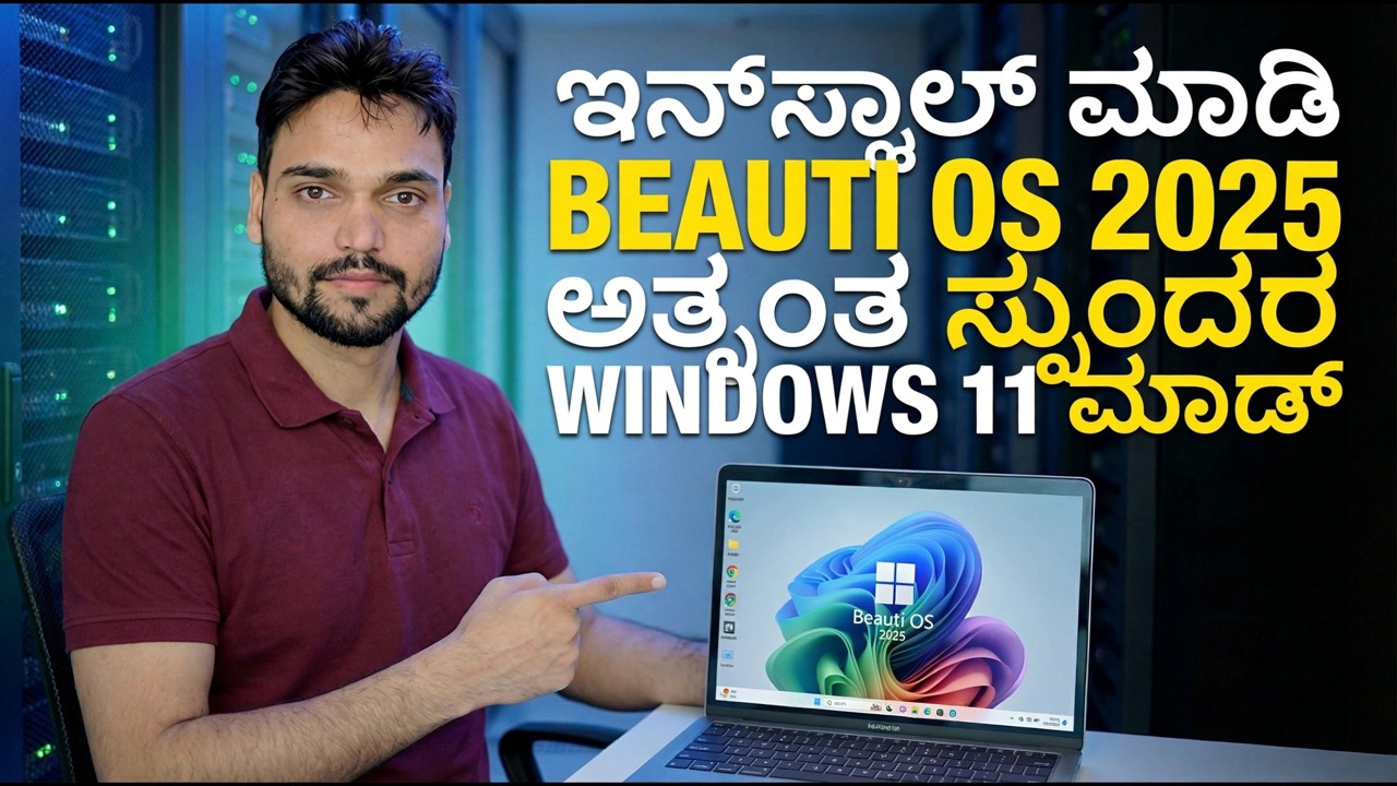 ಬ್ಯೂಟಿ ಓಎಸ್ 2025 ಇನ್‌ಸ್ಟಾಲೇಶನ್ ಗೈಡ್ - ವಿಂಡೋಸ್ 11 ಅನ್ನು ಕಸ್ಟಮೈಸ್ ಮಾಡಿ
