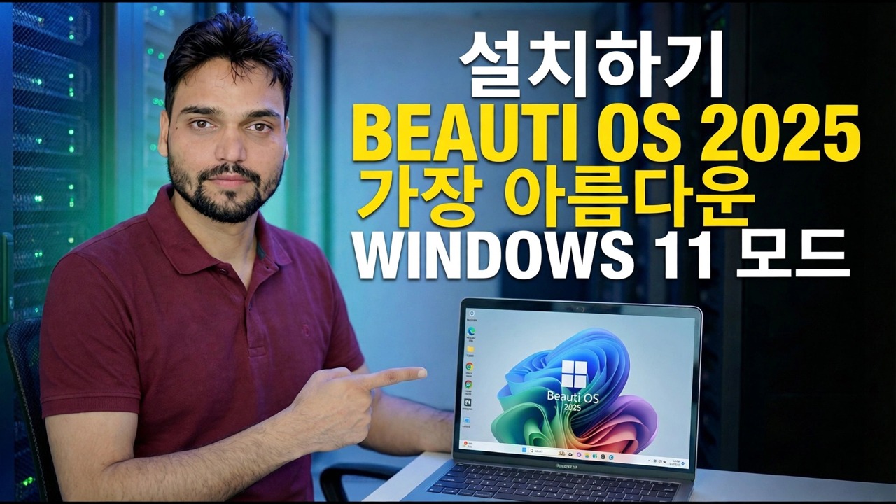 Beauti OS 2025 설치 가이드 - Windows 11 사용자 지정