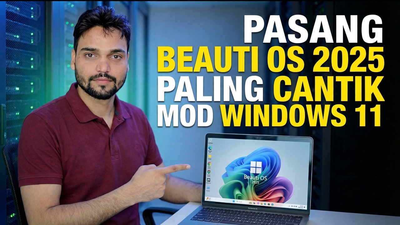 Panduan Pemasangan Beauti OS 2025 - Sesuaikan Windows 11