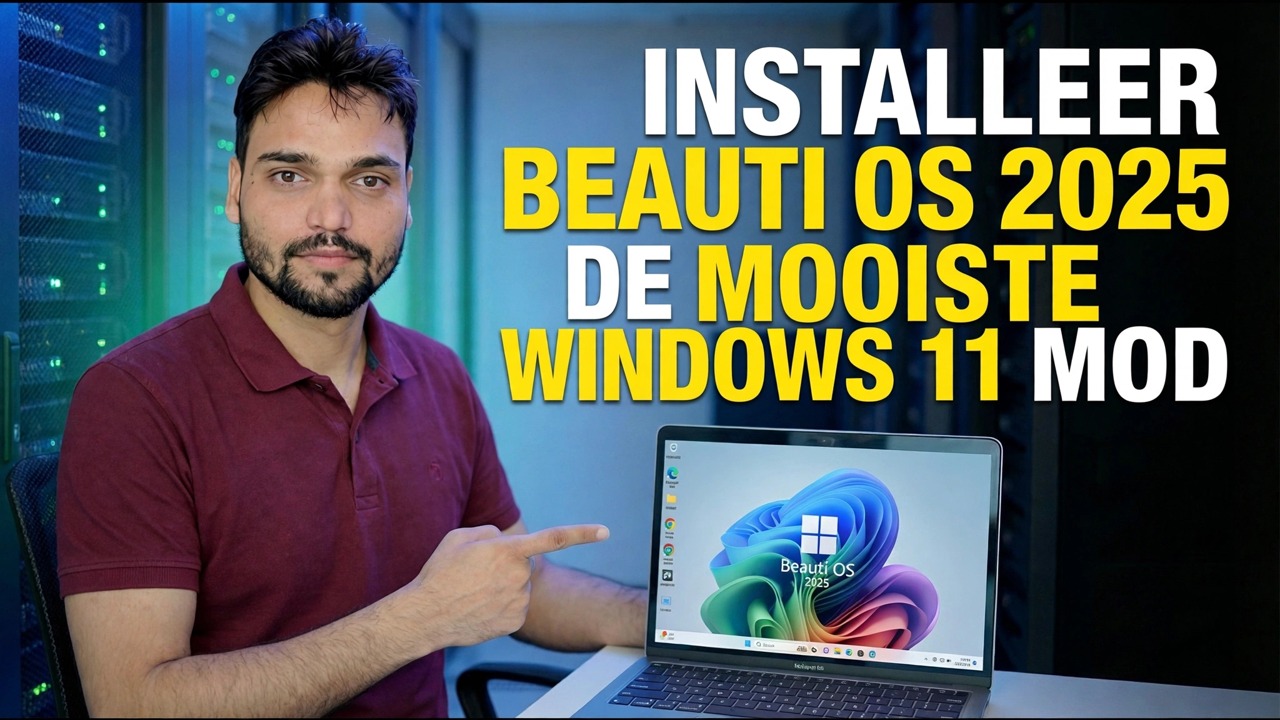 Beauti OS 2025 Installatiehandleiding - Windows 11 aanpassen