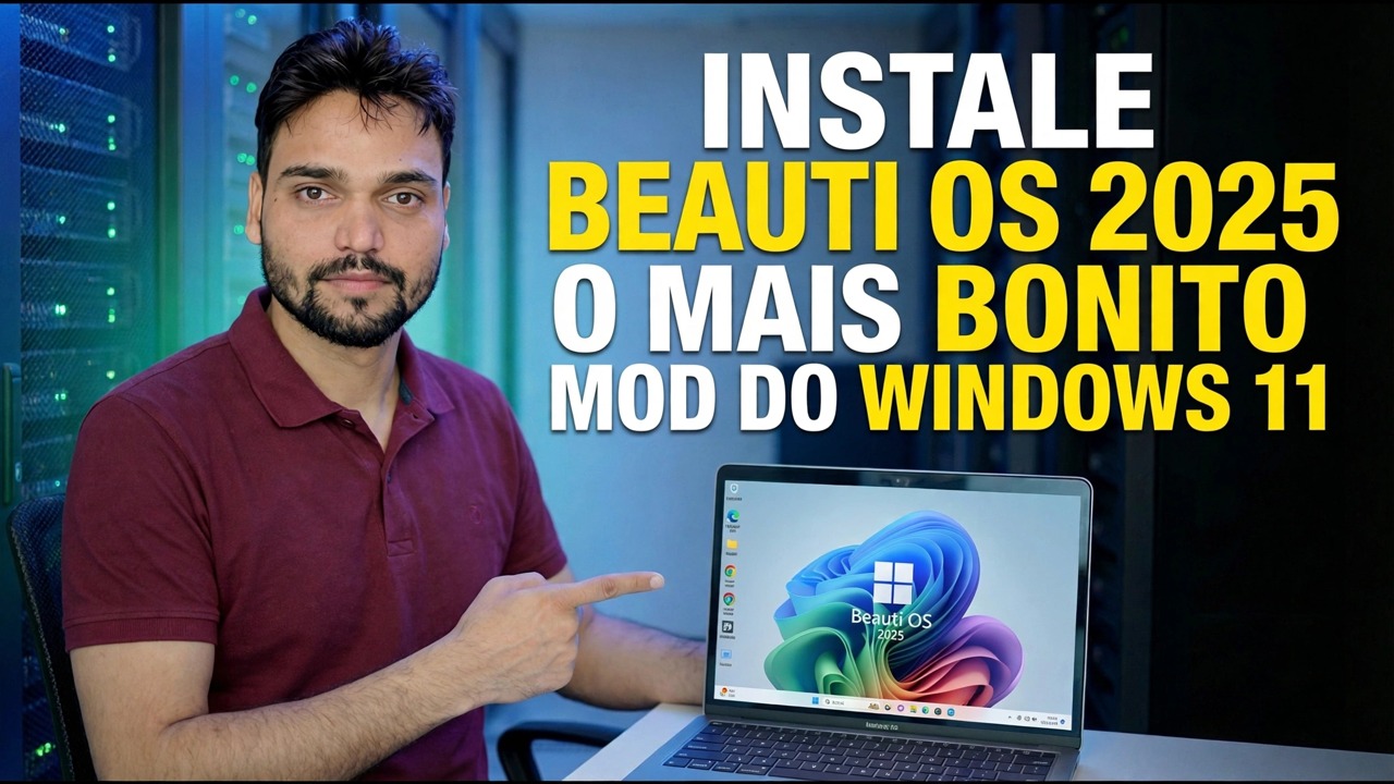 Guia de instalação do Beauti OS 2025 – Personalize o Windows 11