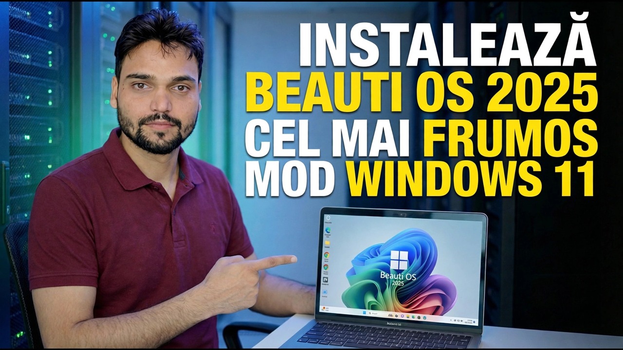 Ghid de instalare Beauti OS 2025 - Personalizați Windows 11
