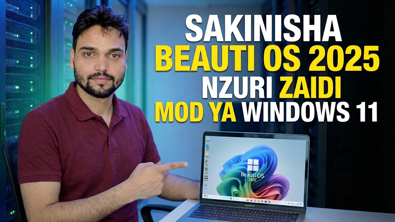 Mwongozo wa Usakinishaji wa Beauti OS 2025 - Geuza kukufaa Windows 11