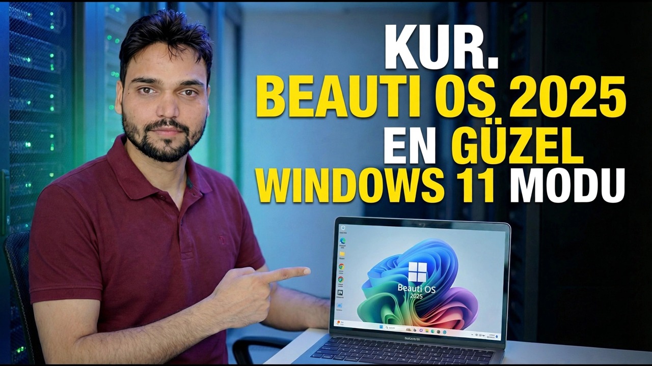 Beauti OS 2025 Kurulum Kılavuzu - Windows 11'i Özelleştirin