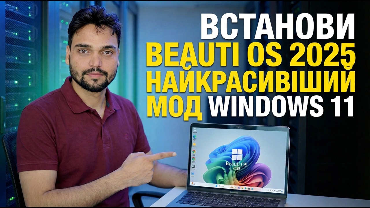 Посібник із встановлення Beauti OS 2025 – Налаштуйте Windows 11