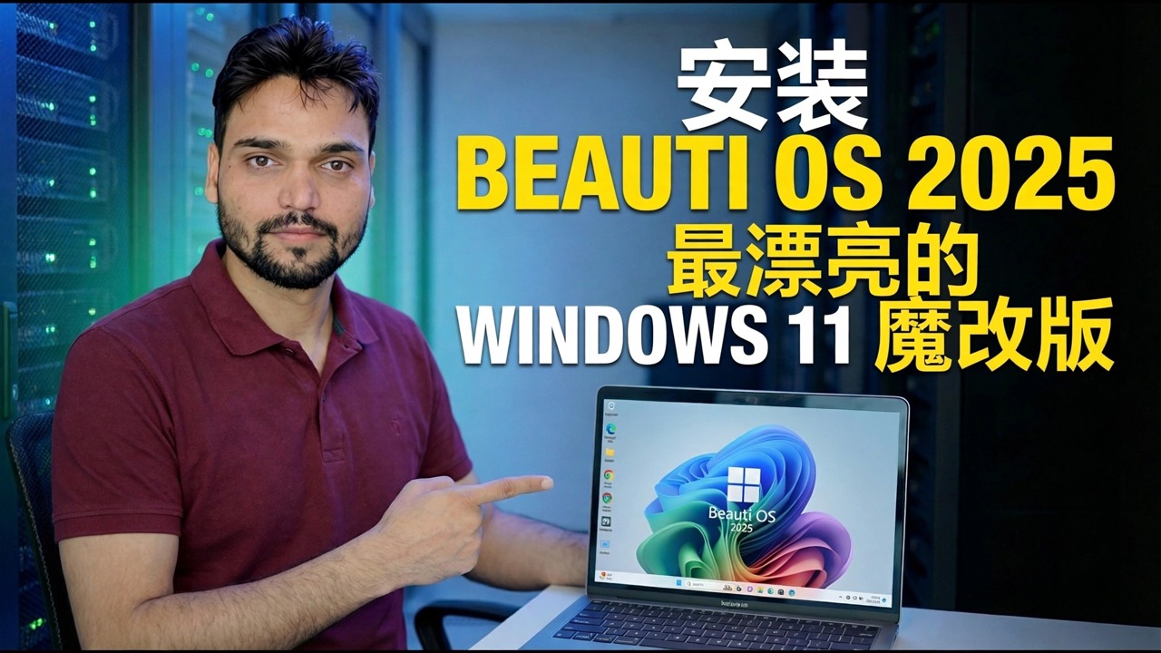 Beauti OS 2025 安装指南 - 自定义 Windows 11