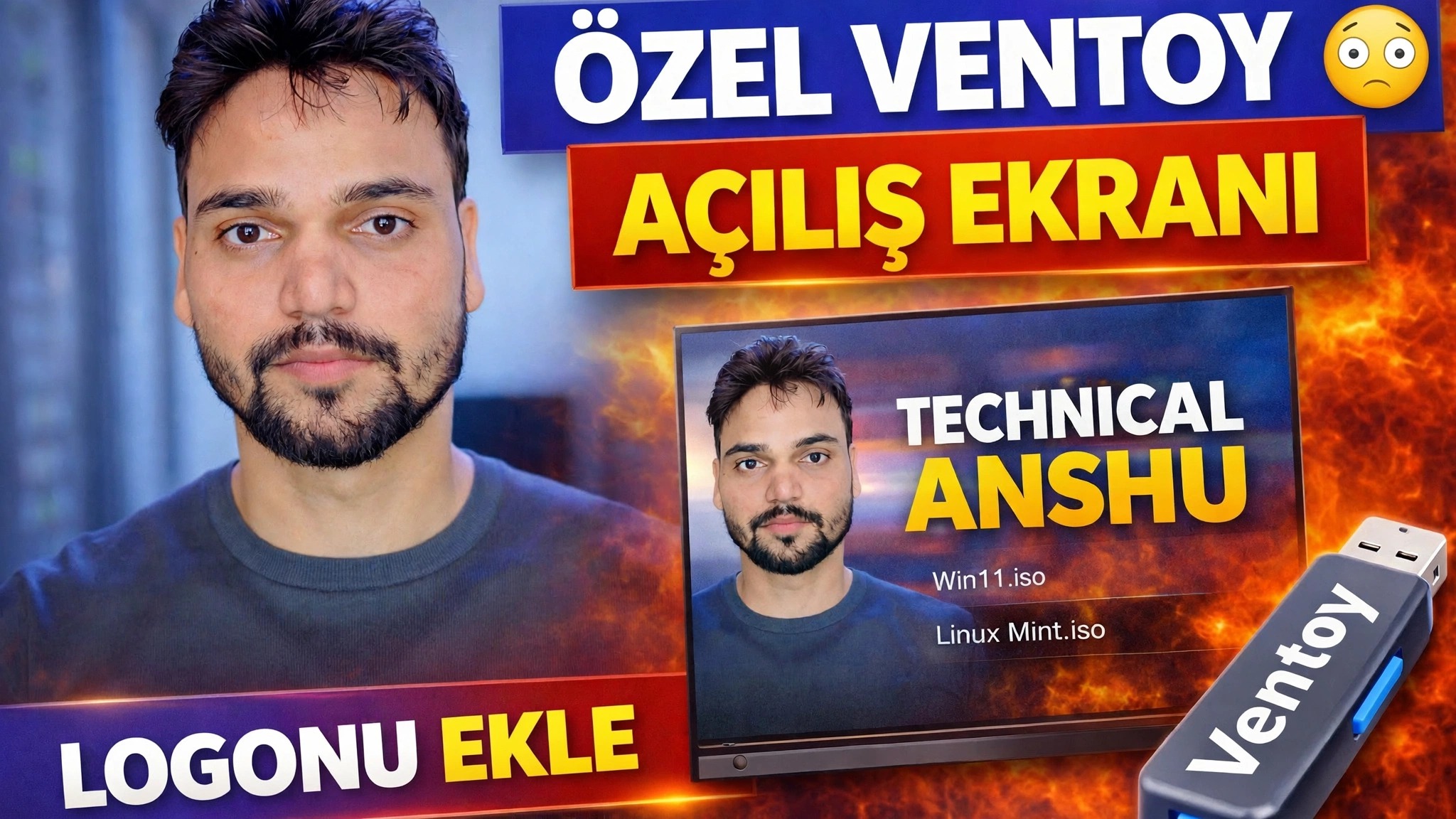 Ventoy Özel Duvar Kağıdı Kurulumu 🔥 Markanızı Ekleyin