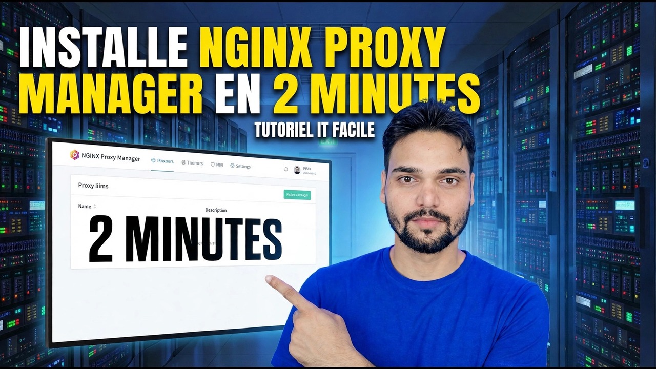Installation de Nginx Proxy Manager - Guide d'installation en 2 minutes