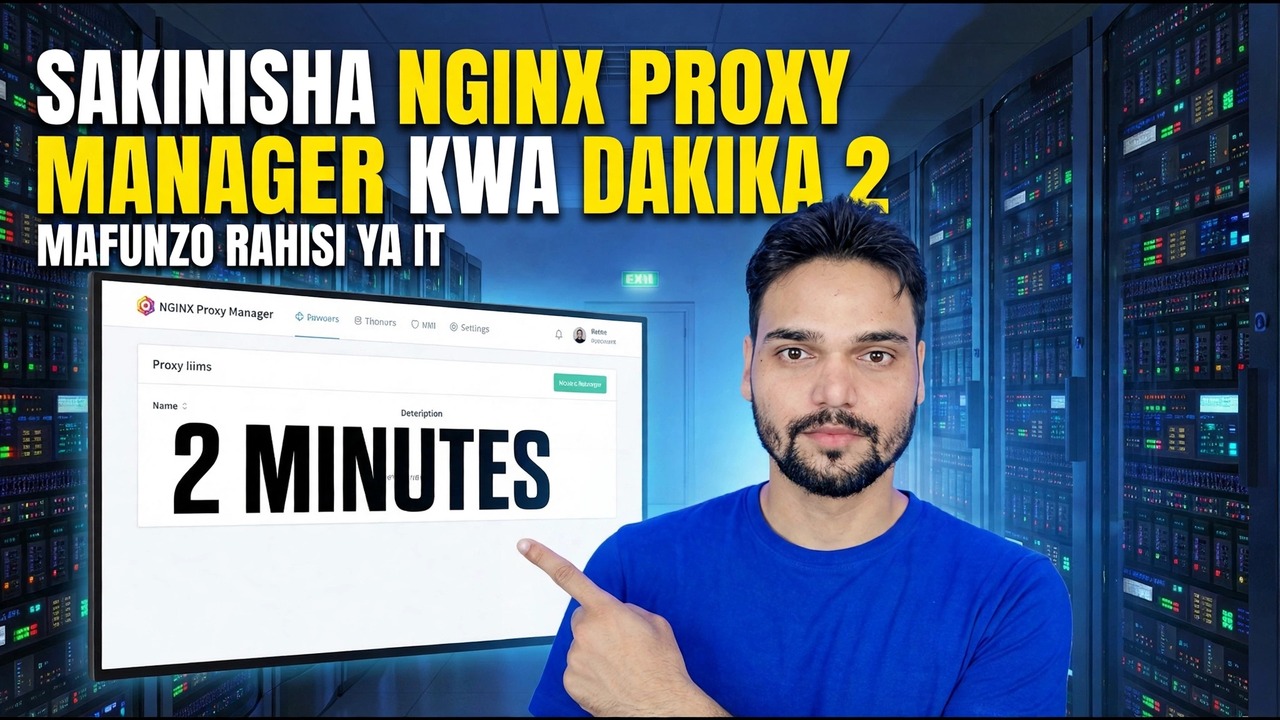 Sakinisha Kidhibiti cha Seva ya Nginx - Mwongozo wa Usanidi wa Dakika 2