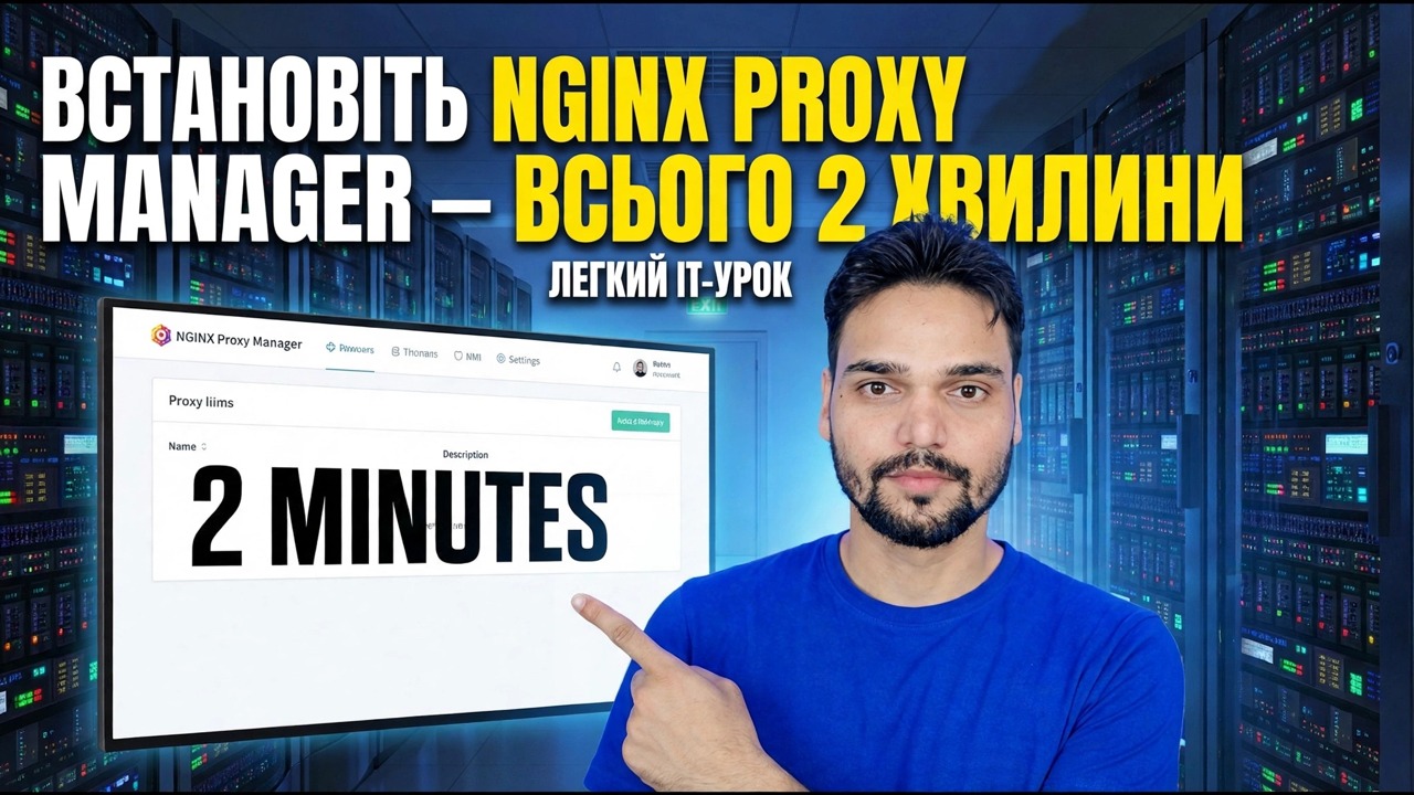 Встановлення Nginx Proxy Manager – 2-хвилинний посібник зі встановлення