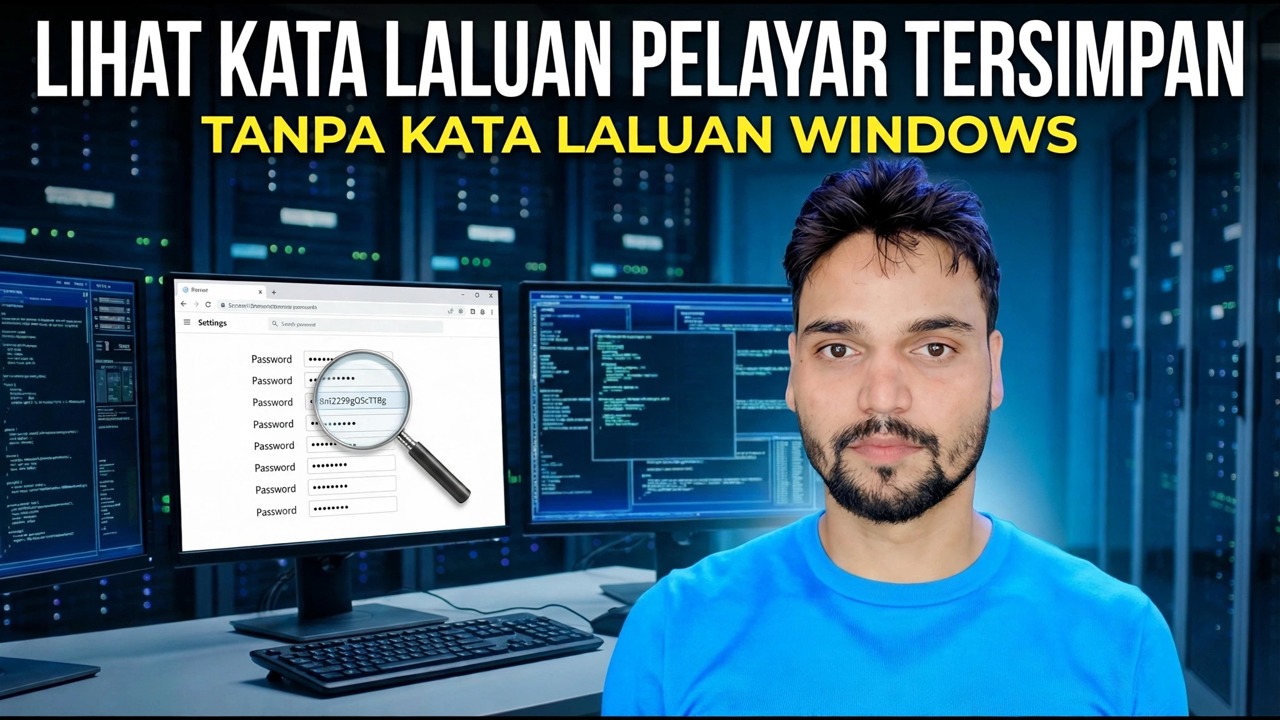 Pulihkan Kata Laluan Penyemak Imbas yang Disimpan - Tiada Kata Laluan Windows