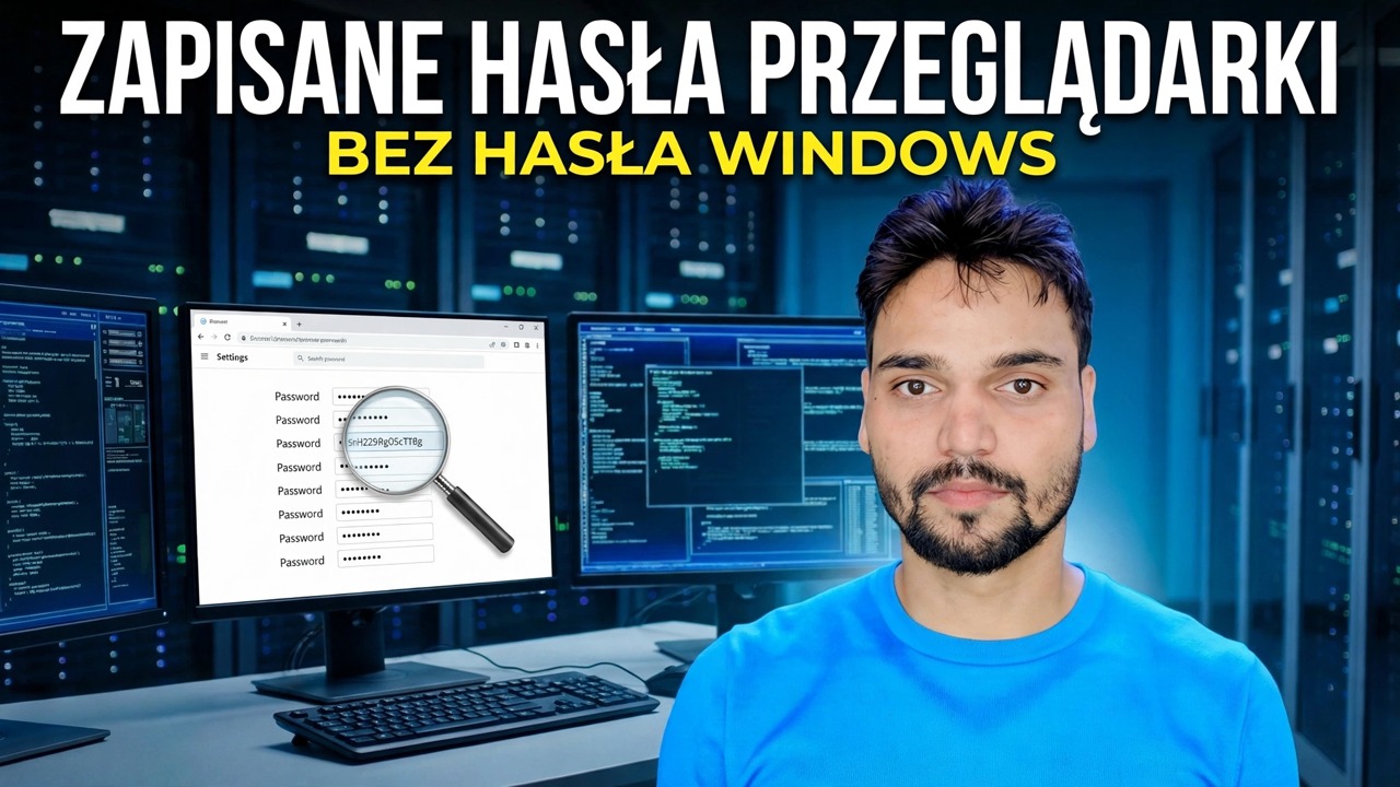 Odzyskaj zapisane hasła przeglądarki — bez hasła systemu Windows