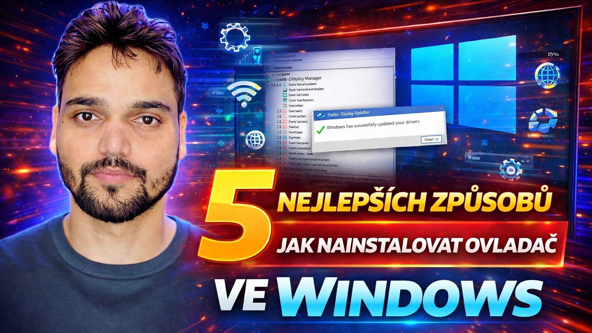 Bezpečná instalace a aktualizace ovladačů ⚡ Windows Update, Správce zařízení a nástroje