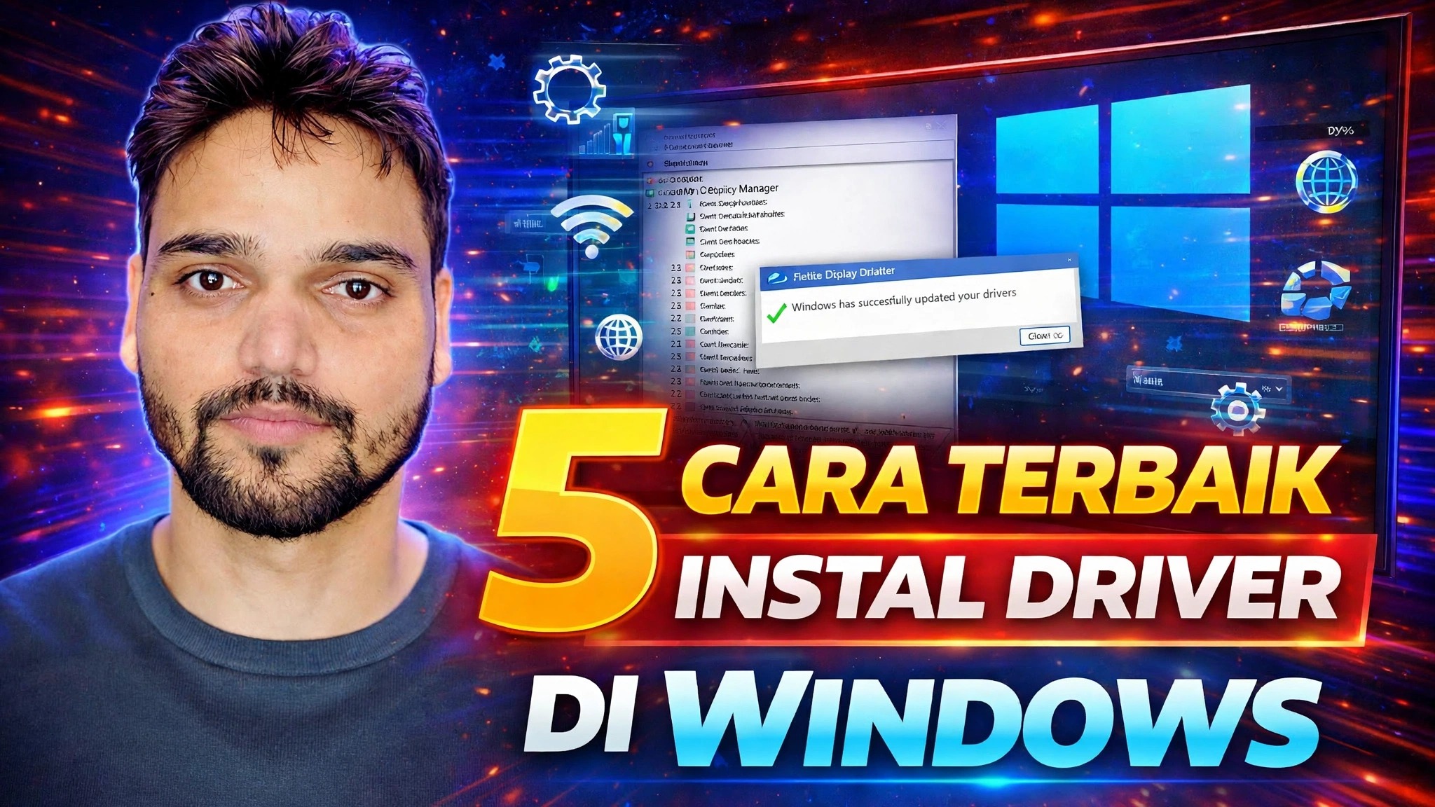 Instal & Perbarui Driver dengan Aman ⚡ Pembaruan Windows, Pengelola Perangkat & Alat