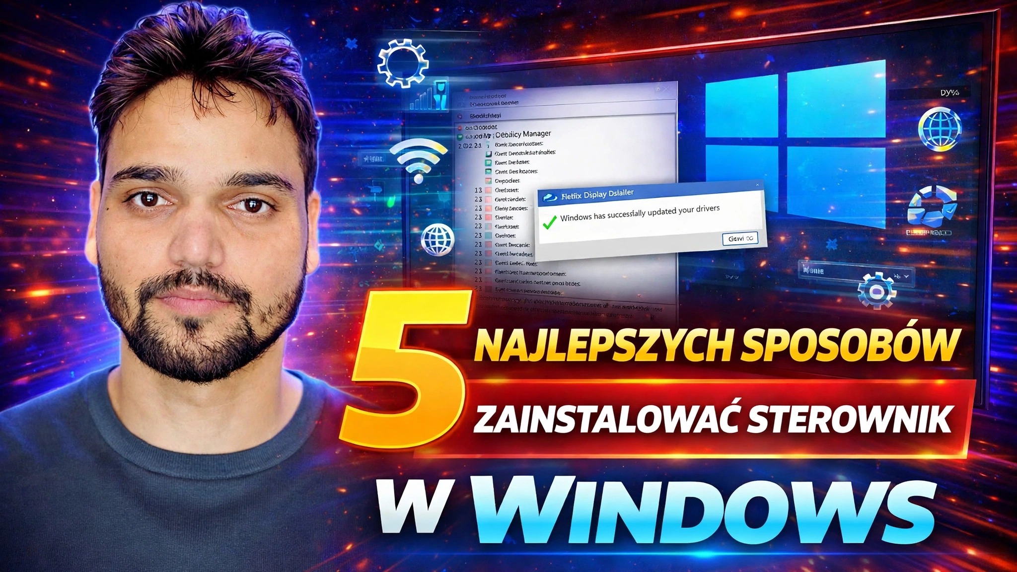 Bezpiecznie instaluj i aktualizuj sterowniki ⚡ Windows Update, Menedżer urządzeń i narzędzia