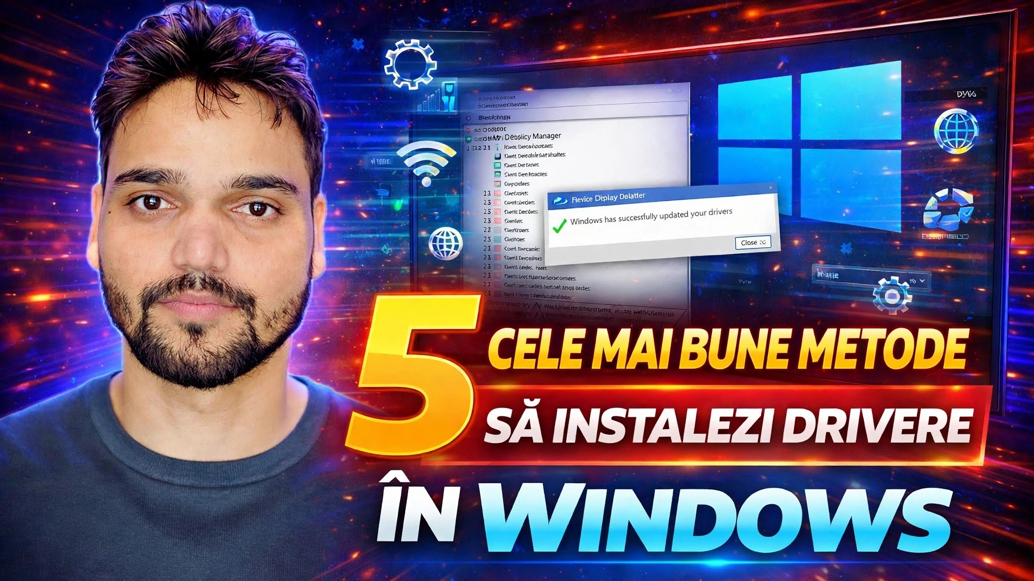 Instalați și actualizați driverele în siguranță ⚡ Windows Update, Device Manager & Tools