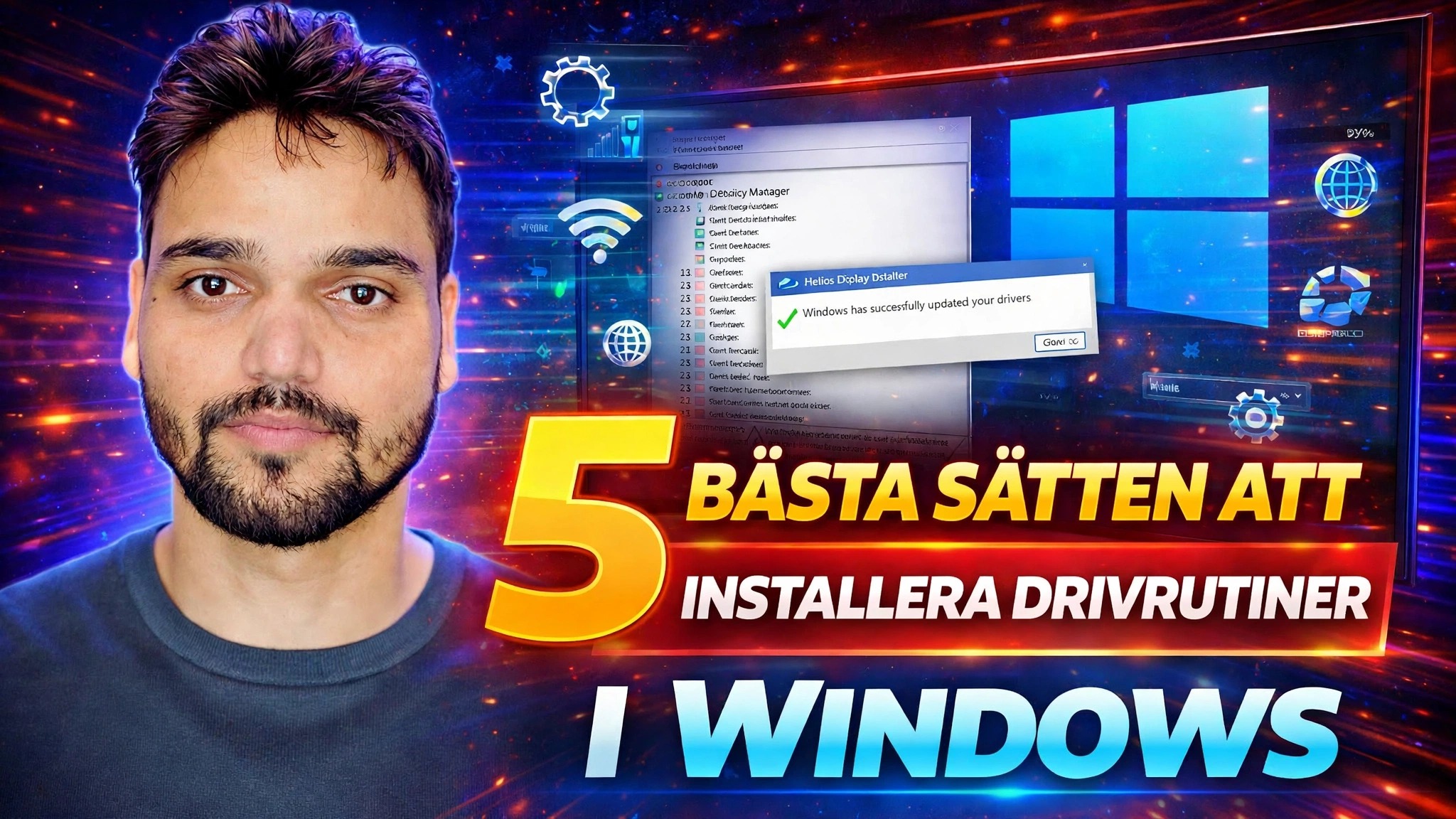 Installera och uppdatera drivrutiner på ett säkert sätt ⚡ Windows Update, Enhetshanteraren och verktyg