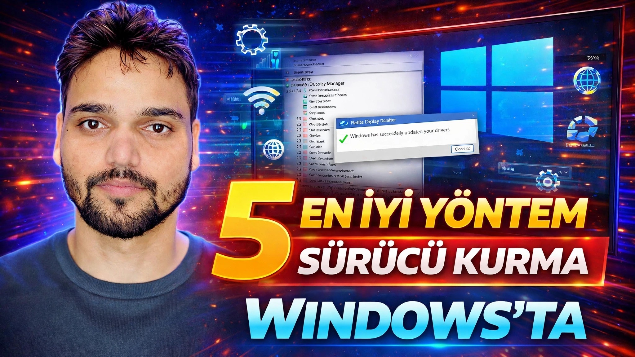 Sürücüleri Güvenli Bir Şekilde Kurun ve Güncelleyin ⚡ Windows Güncelleme, Aygıt Yöneticisi ve Araçlar