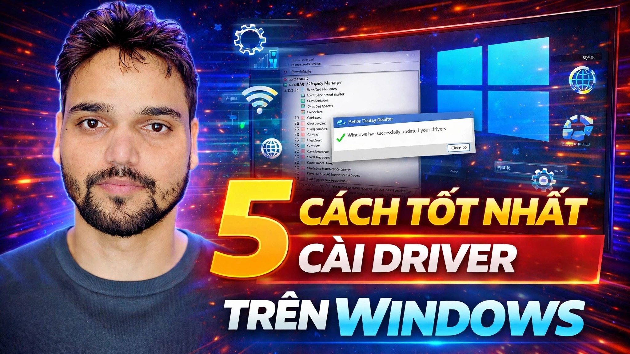 Cài đặt và cập nhật trình điều khiển an toàn ⚡ Cập nhật Windows, Trình quản lý thiết bị & Công cụ