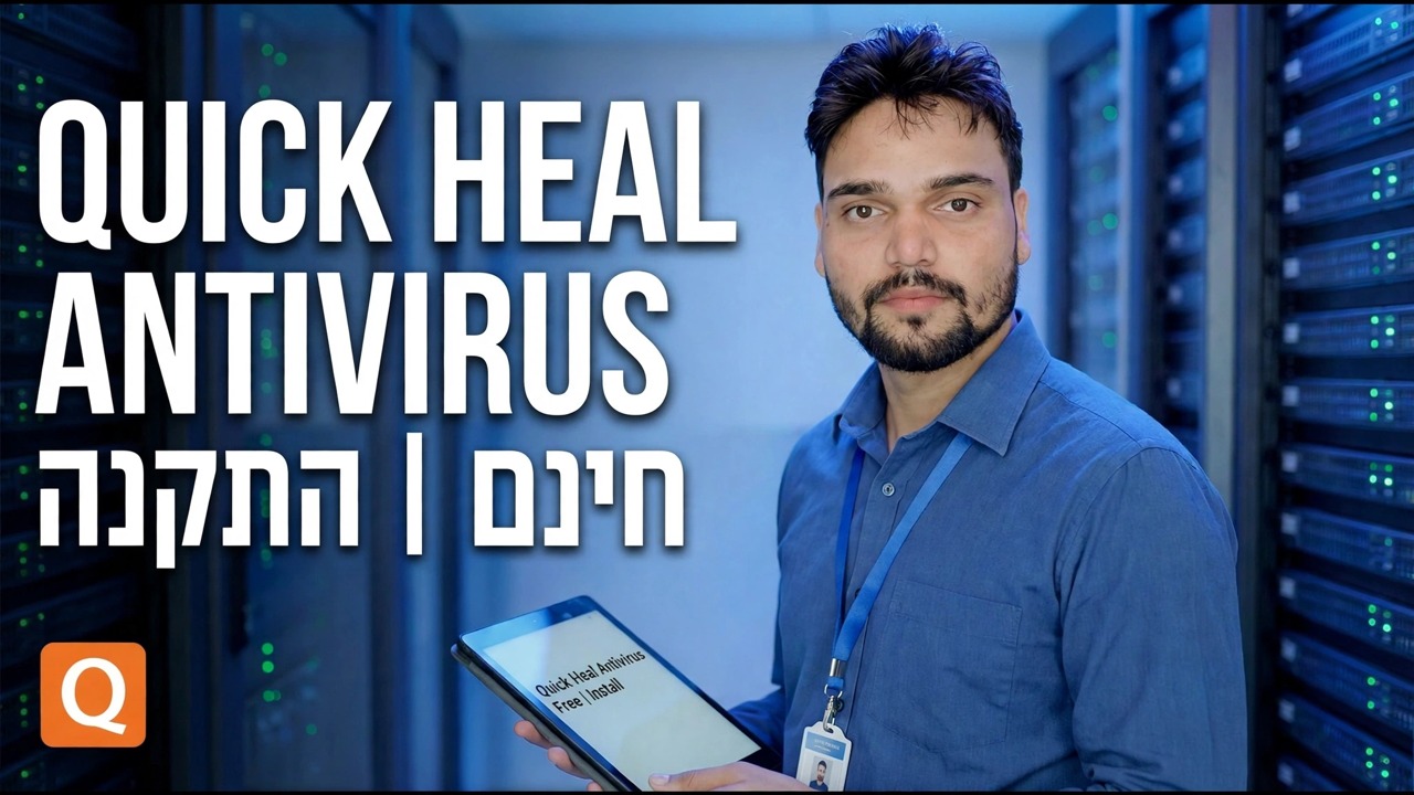 הורדת אנטי וירוס Quick Heal - התקן והסר וירוסים במהירות