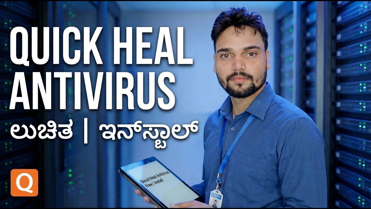 ಕ್ವಿಕ್ ಹೀಲ್ ಆಂಟಿವೈರಸ್ ಡೌನ್‌ಲೋಡ್ - ವೈರಸ್‌ಗಳನ್ನು ವೇಗವಾಗಿ ಸ್ಥಾಪಿಸಿ ಮತ್ತು ತೆಗೆದುಹಾಕಿ
