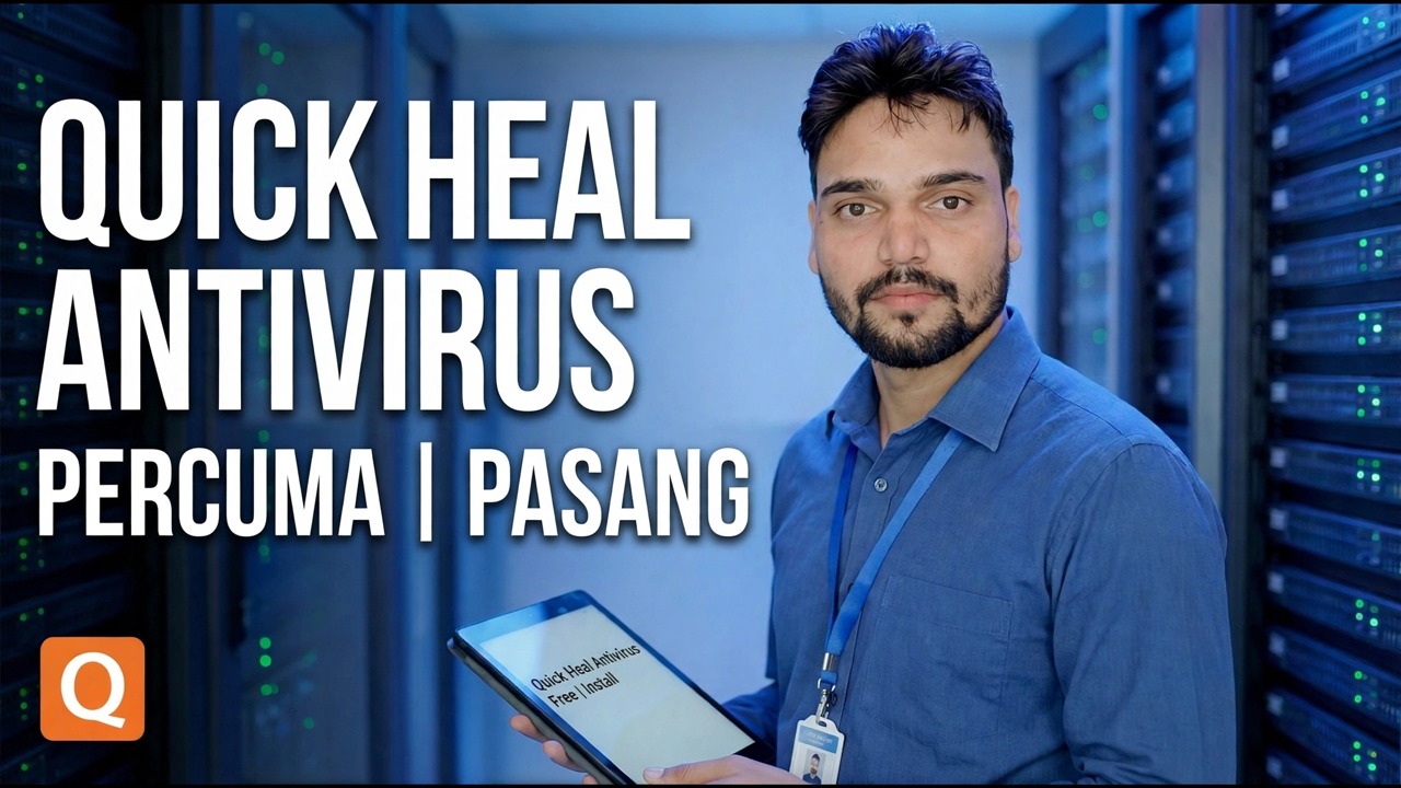 Muat Turun Antivirus Quick Heal - Pasang & Buang Virus dengan Pantas