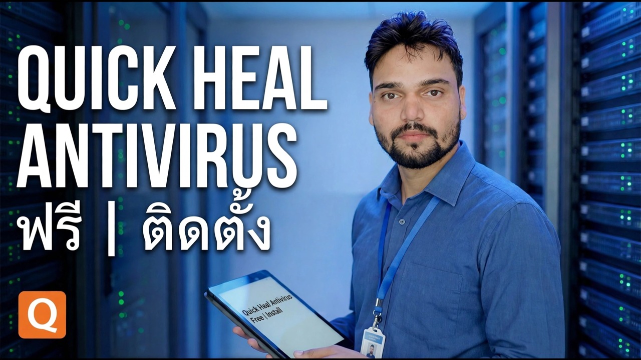 ดาวน์โหลด Quick Heal Antivirus - ติดตั้งและลบไวรัสอย่างรวดเร็ว