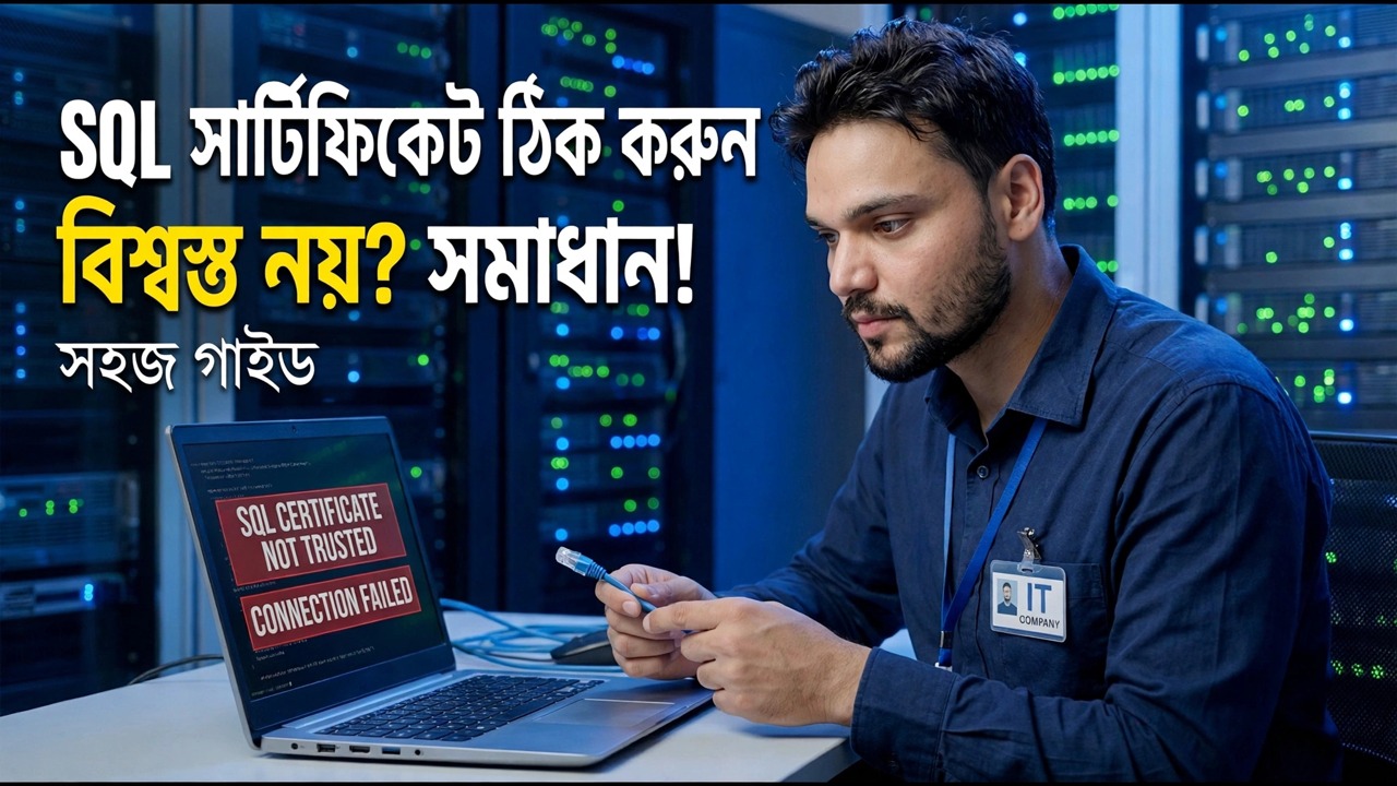 SQL সার্ভার এনক্রিপশন ত্রুটি ঠিক করুন - এক ক্লিক সমাধান