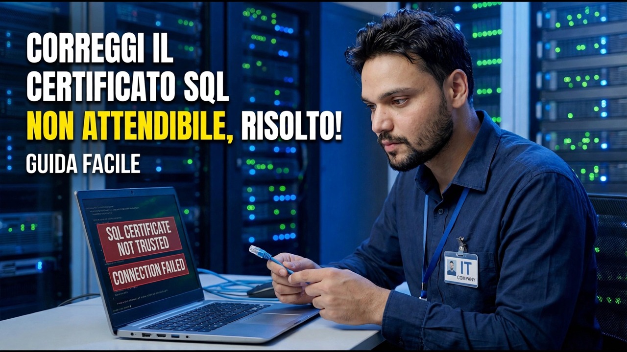 Correggi l'errore di crittografia di SQL Server: soluzione con un clic