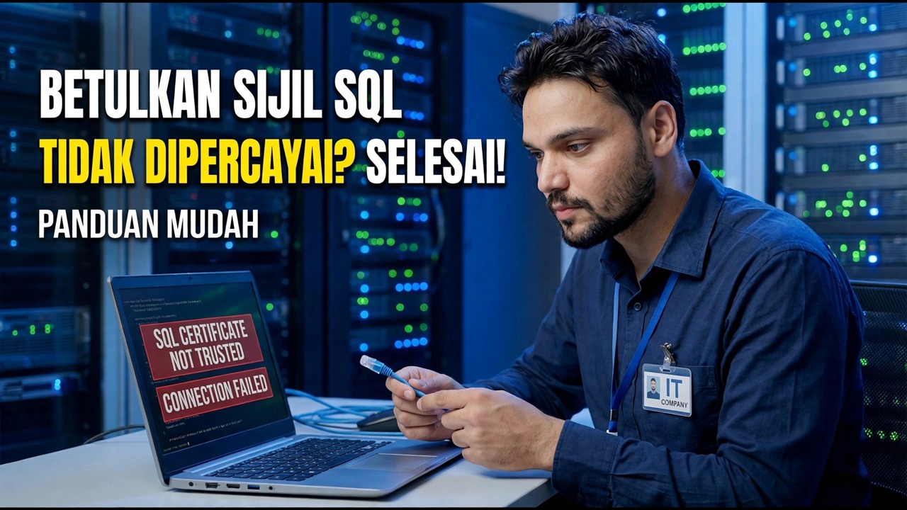 Betulkan Ralat Penyulitan Pelayan SQL - Penyelesaian Satu Klik