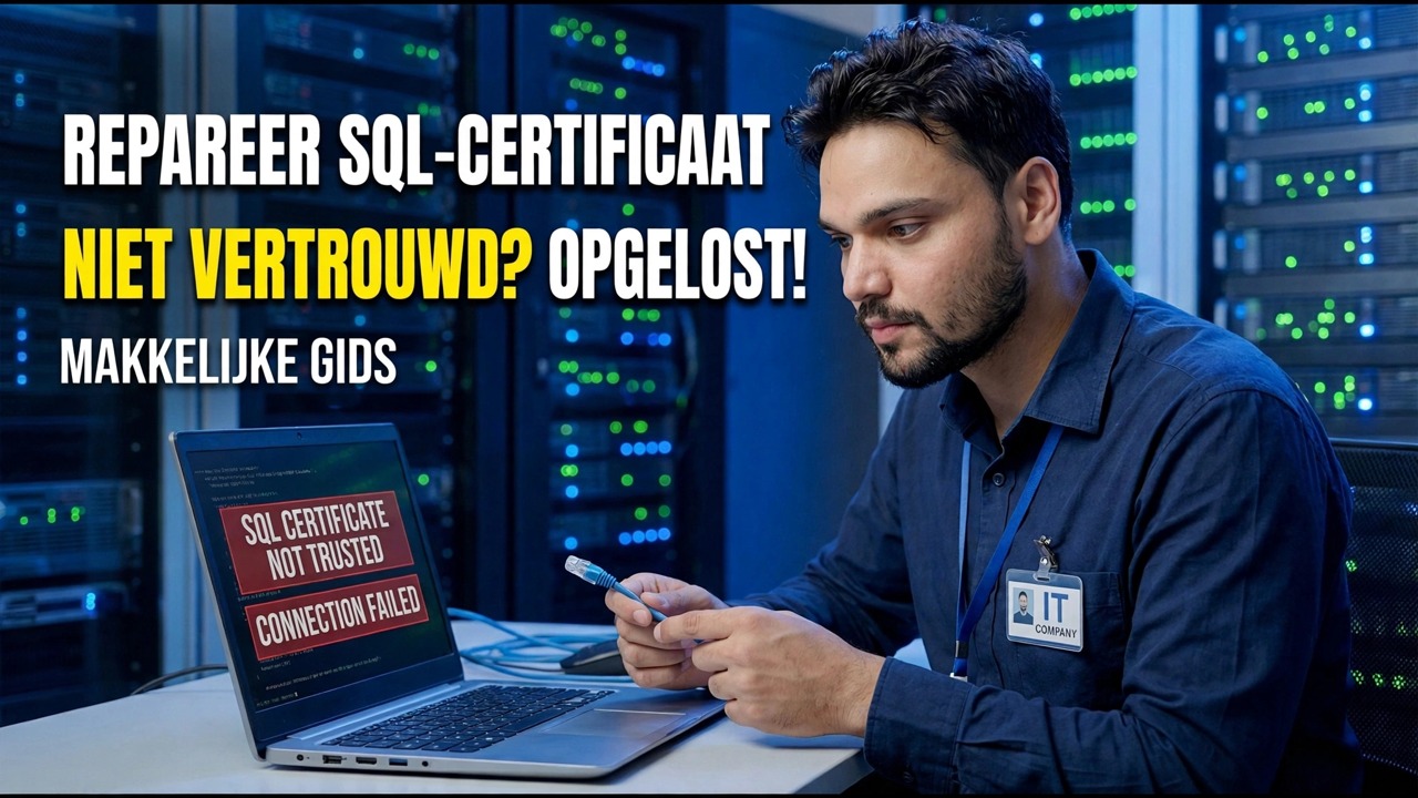 Fix SQL Server-coderingsfout - oplossing met één klik
