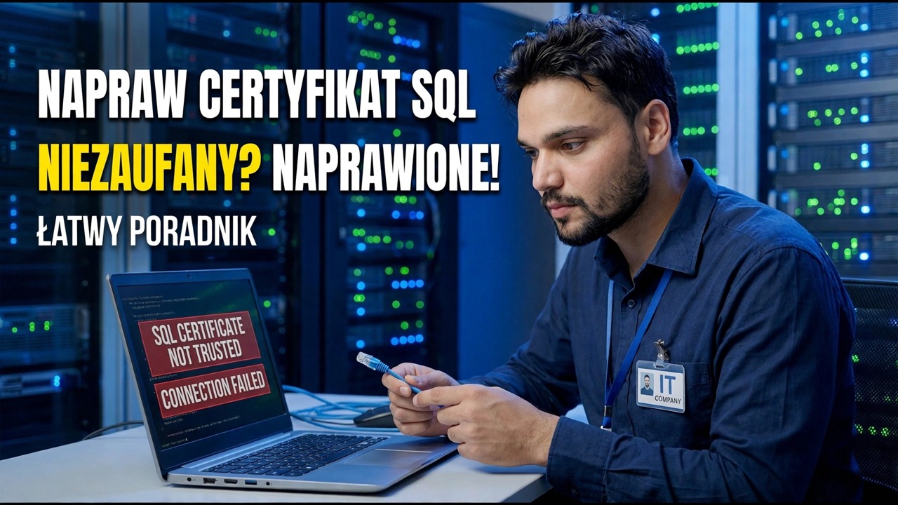 Napraw błąd szyfrowania SQL Server — rozwiązanie jednym kliknięciem