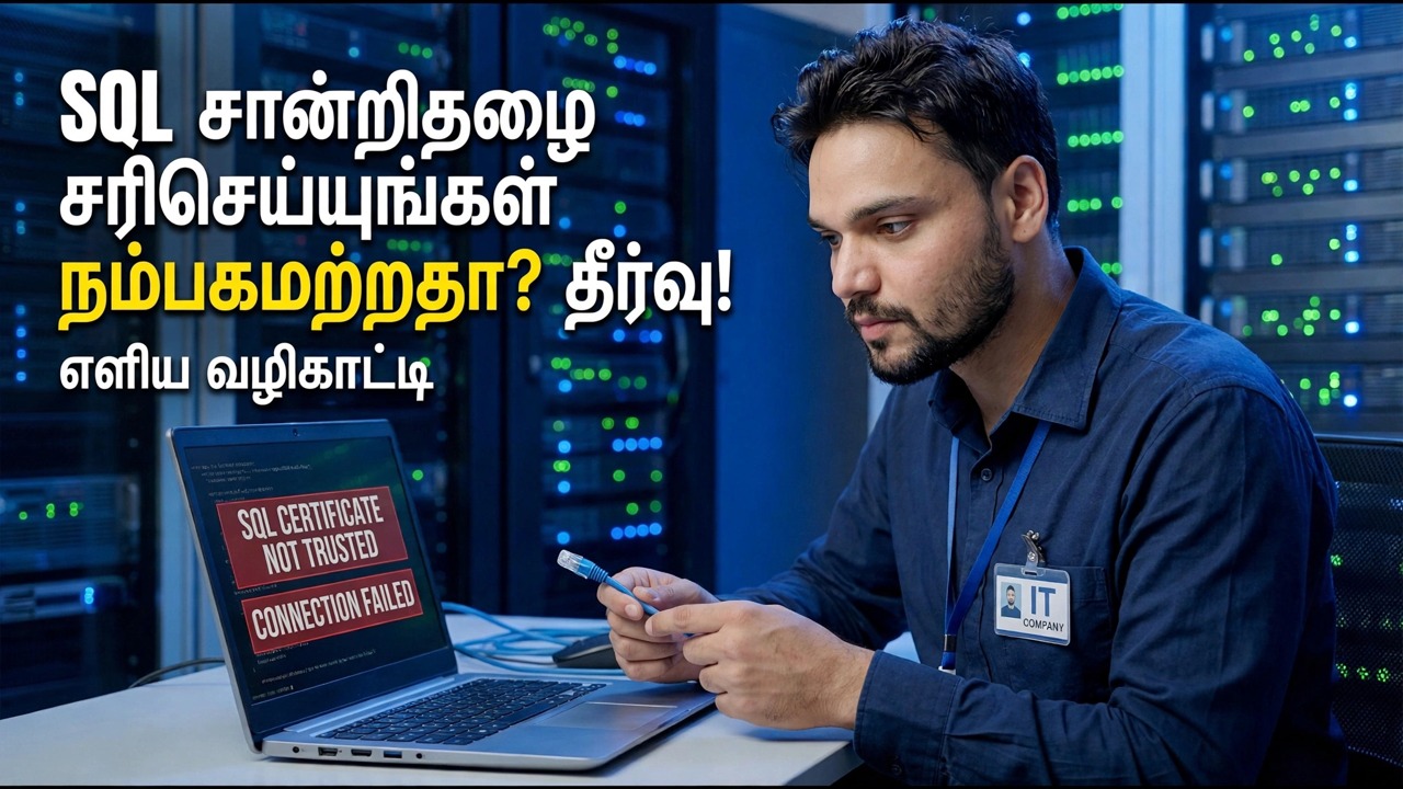 SQL சர்வர் குறியாக்கப் பிழையை சரிசெய்யவும் - ஒரு கிளிக் தீர்வு