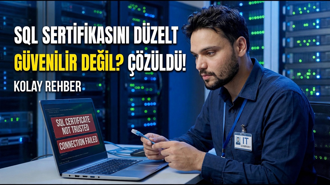 SQL Server Şifreleme Hatasını Düzeltme - Tek Tıklamayla Çözüm