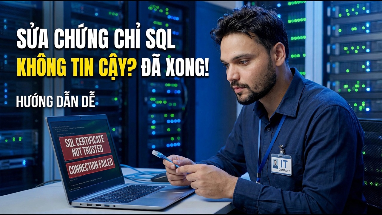 Sửa lỗi mã hóa máy chủ SQL - Giải pháp một cú nhấp chuột