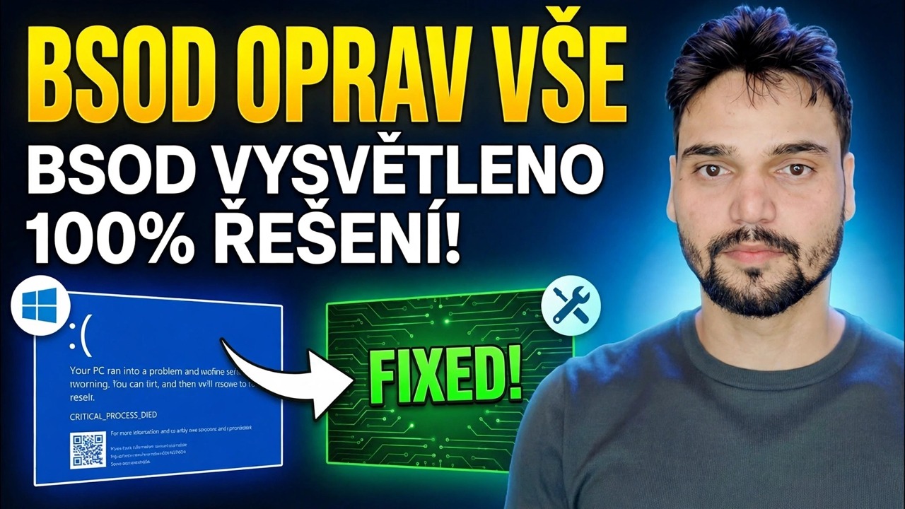 BSOD Master Guide ⚡ PAGE_FAULT, IRQL, MEMORY & All Stop Errors opraveny