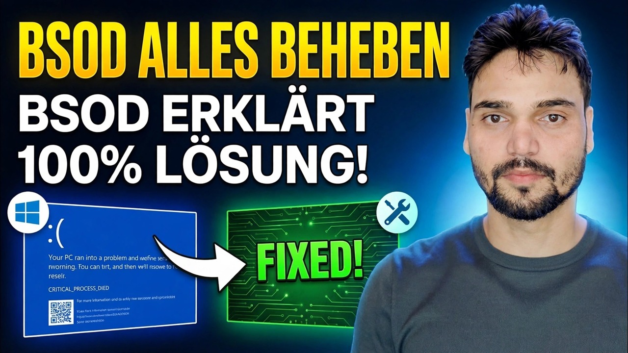 BSOD-Master-Handbuch ⚡ PAGE_FAULT-, IRQL-, MEMORY- und All-Stop-Fehler behoben