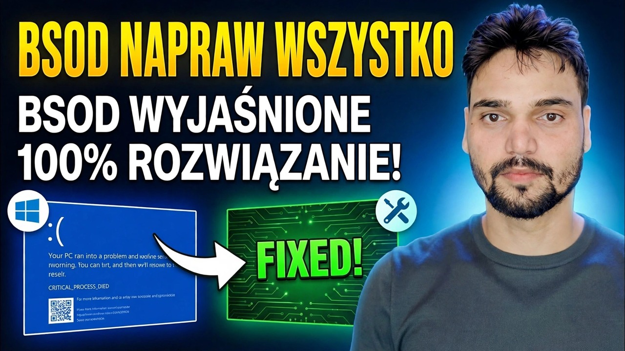 Przewodnik główny po BSOD ⚡ Naprawiono PAGE_FAULT, IRQL, PAMIĘĆ i wszystkie błędy zatrzymania