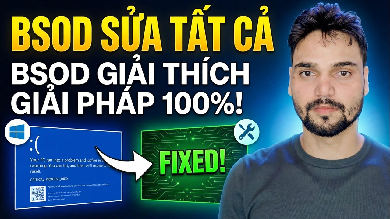 Hướng dẫn chính BSOD ⚡ PAGE_FAULT, IRQL, BỘ NHỚ & Tất cả các lỗi dừng đã được sửa